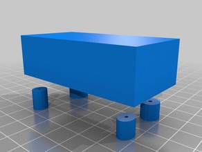 modern yatak 3d baskı 3d print model - Mito3D
