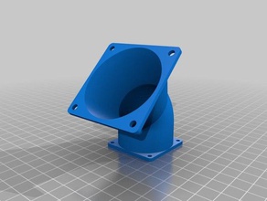 40mm 60mm adapter 3d printing customized 3d print model - Mito3D