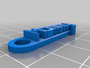 mommy2 keychain organization customized 3d print model - Mito3D