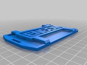 encom badge case hid proximity badgeholder 3d print model - Mito3D