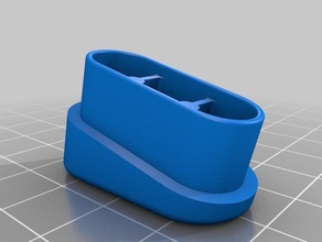 pára-choques sanibroyeur - sanicompact luxe peças de substituição compacto deluxe a parte peça wc assento sanitário 3d print model - Mito3D