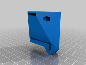 hotend fanholder 40x40x10 3d-Drucker Teile 3dprinting 40mm Lüfter - fan-duct fan mount hotend-Kühlung 3d print model - Mito3D