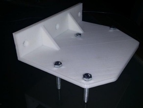 wall mount waterpik wp-100 bathroom wall-mount wp100 3d print model - Mito3D