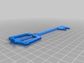 keyblade - Hälfte Spielzeug & game Zubehör 3d print model - Mito3D