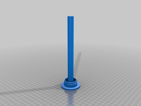tapa montada en soporte de bobina solidoodle prensa Impresora 3d accesorios filamento pulse cola montaje 3d print model - Mito3D