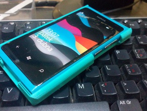 nokia lumia 800 case mobile phone 3d print model - Mito3D