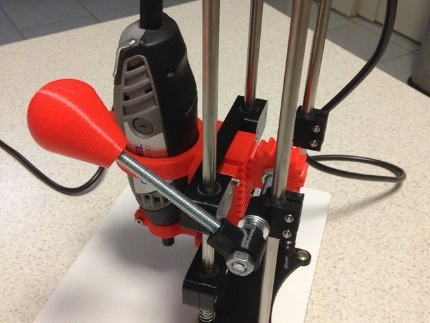 dremel Bohrmaschine remix tools drill Bohrmaschine-Presse 3D print model - Mito3D