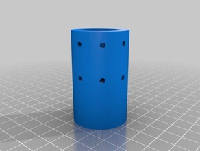 substituição barril nutt airsoft flutuante ferroviário hobby ar15 m4 3d print model - Mito3D