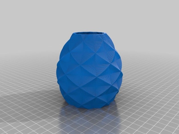 vase v1-94 décor personnalisé 3D print model - Mito3D