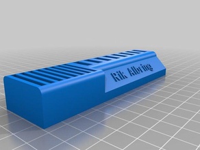 usb houder van rik organization customized 3d print model - Mito3D