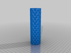 vase double twiste v2 décor personnalisé 3d print model - Mito3D