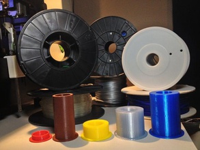 customizable asgb collet 3d printer accessories printing customizer filament spool 3d print model - Mito3D