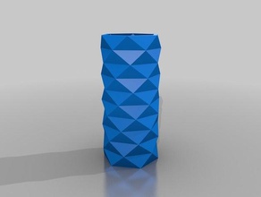 pen holder vase v1 math art customized 3d print model - Mito3D