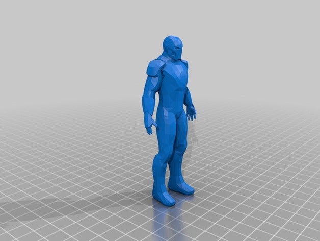 iron man mark 42 suit toys & games 3D print model - Mito3D