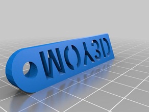 moy3d portachiavi logo keychain 3d print model - Mito3D