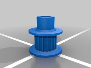 cupcake cnc drive pulleys other 3d axis experiment gear part stepper upgrade useful 3d print model - Mito3D