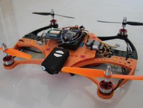 bat style quadcopter r c vehicles rc 3d print model - Mito3D