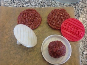 bbq - hamburger patty maker Küche und Esszimmer bratlinge esun grill Presse petg weber 3d print model - Mito3D