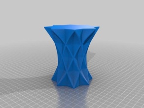 vase v4 decor customized 3d print model - Mito3D