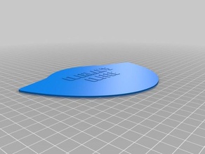 my customized keurig drip tray - raised stencil kitchen & dining 3d print model - Mito3D