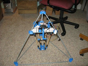 delta robot yazzo polybot derivati altri l'elettronica l'esperimento la geometria non-lineare non lineare openscad robotica servo sketchup traditinal 3d print model - Mito3D