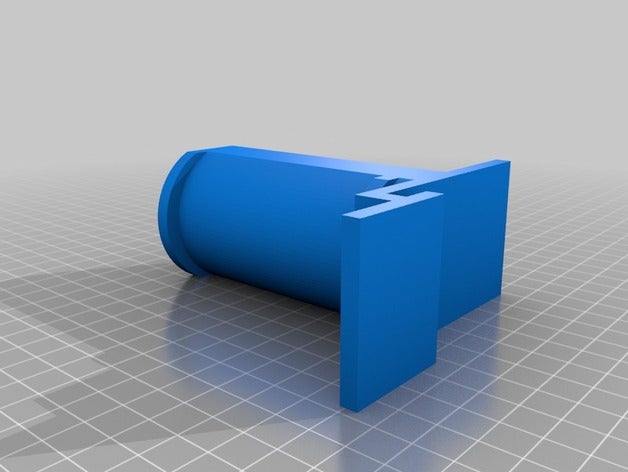 my customized spool holder replicator 2x l70 x d50 3d printer accessories 3D print model - Mito3D