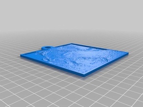 beau 2d a arte personalizado 3d print model - Mito3D