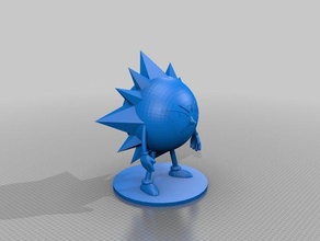 spark ball creatures anime 3d print model - Mito3D