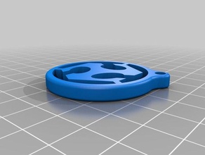 fablab-Schlüsselring - Zubehör fablab keyring 3d print model - Mito3D