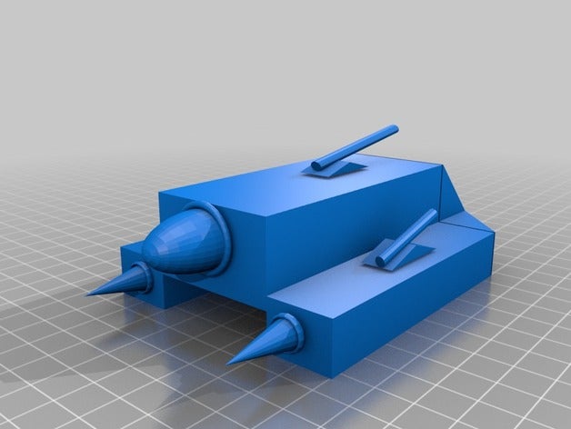 century falcon spaceship 3d printing 3D print model - Mito3D