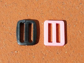 Tasche Gürtel Schnalle Ersatz-Teile cinghia clip fibbia - Gurtband zaino 3d print model - Mito3D