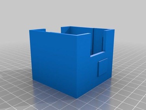 estuche de viaje rif6 cubo proyector vídeo los gadgets 3d print model - Mito3D
