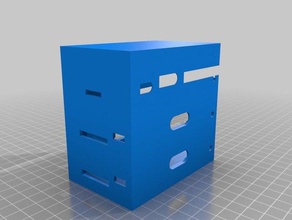 petit rack trois framboise pis ordinateur cas multi la pile 3d print model - Mito3D