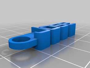 josé llavero organización personalizado 3d print model - Mito3D
