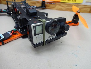 camera mount flip fpv pro 15 degree angle r c vehicles 3d print model - Mito3D