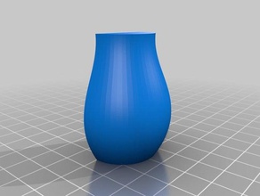il mio personalizzato vaso magnetico 52 40mm solido arredamento su misura 3d print model - Mito3D