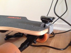 yuneec e-go blackburn flea 20 mount hobby electric longboard skateboard e 3d print model - Mito3D