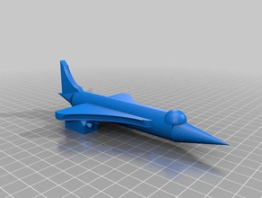 concorde sst avion L'impression 3d 3d print model - Mito3D