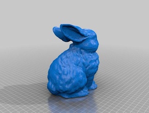 rabbit music box Tiere 3d print model - Mito3D