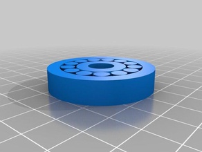 my customized custom bearing generator 3d print model - Mito3D