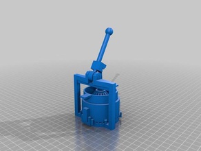 drying press 3d printing compression dryer fluid liquid pressure vice water 3d print model - Mito3D