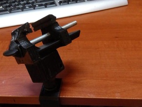 ball mount & g-clamp vice utensili a mano 3d print model - Mito3D