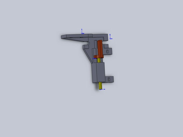 hiérarchiser le servo de photodétecteur L'imprimante 3d pièces 3dd 3drag auto autobed lit k8200 niveau capteur optique velleman 3D print model - Mito3D