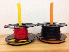 filament roller dispensing your printer 3d accessories dispenser holder 3d print model - Mito3D