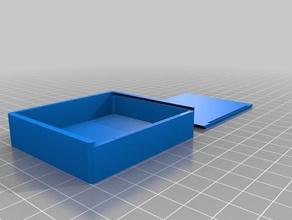 meine individuelle box Schiebe top mini monopoli Container kundengebundene 3d print model - Mito3D