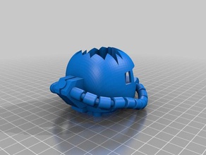 jarku - zaku vase 3d print model - Mito3D