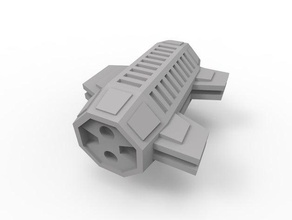 imperial contenedor de x-wing juegos juego marcador en miniatura objetivo star wars 3d print model - Mito3D