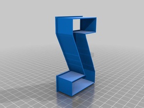 3dnrjcom letter z large cookie cutter kitchen & dining 3dnrj cookiecutter cookies 3d print model - Mito3D