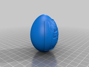 biraz haşlanmışPaskalya yumurtası sanat araçları özelleştirilmiş 3d print model - Mito3D