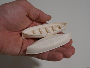 navio rms titanic veículos barco bote salva-vidas 3d print model - Mito3D